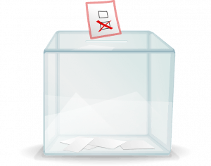 Voting box, from pixabay.