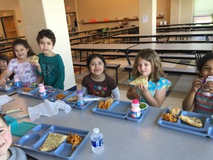 1st cafeteria lunch